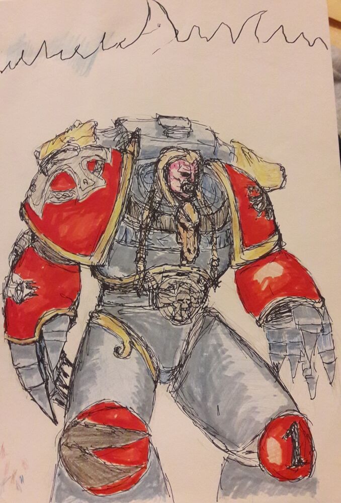 Taustalla oleva kiemura "the Fang" eli avaruushurttien pääkonttori Fenriksellä.