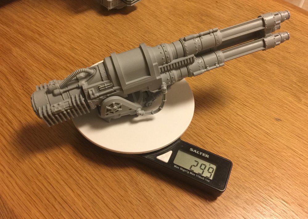 Toinen olkapään Laser Blaster ilman armour platea.