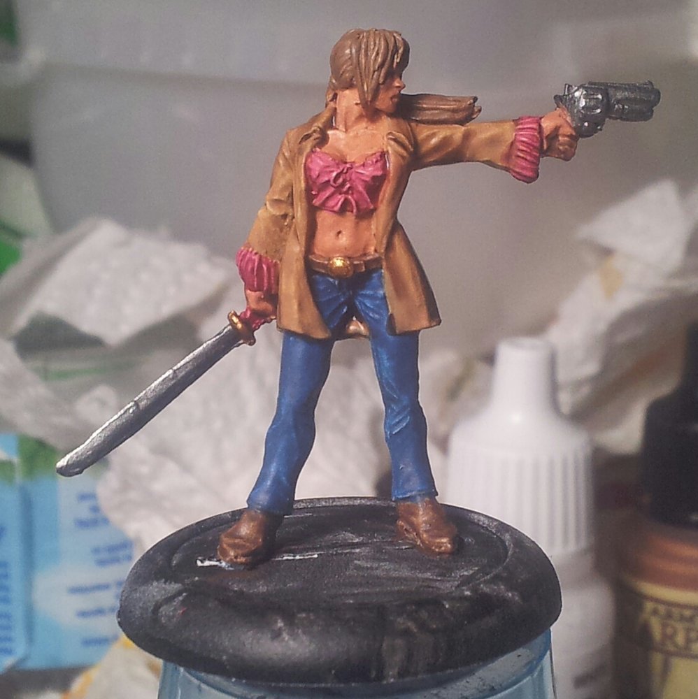 Malifaux 1e Ronin wip